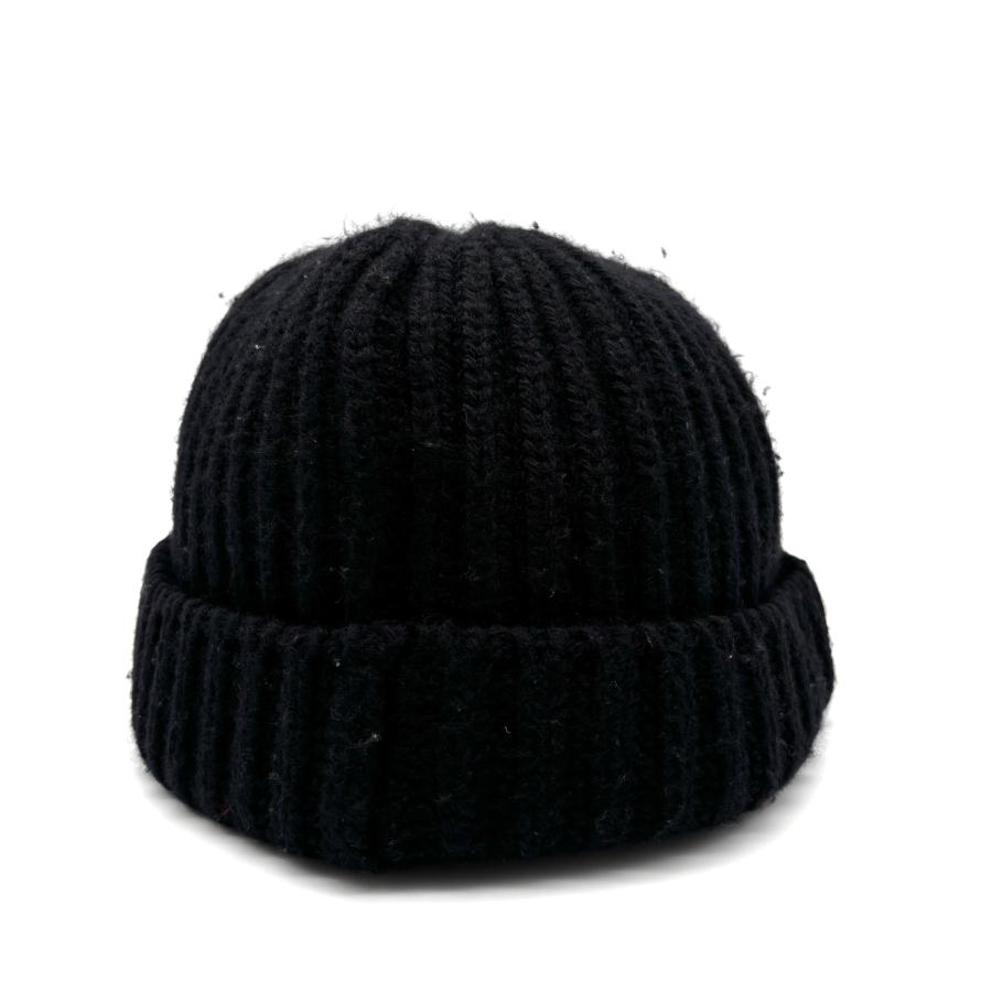 PRADA プラダ ニット帽 UMD446 三角ロゴ RFIDモデル ウール 大きい