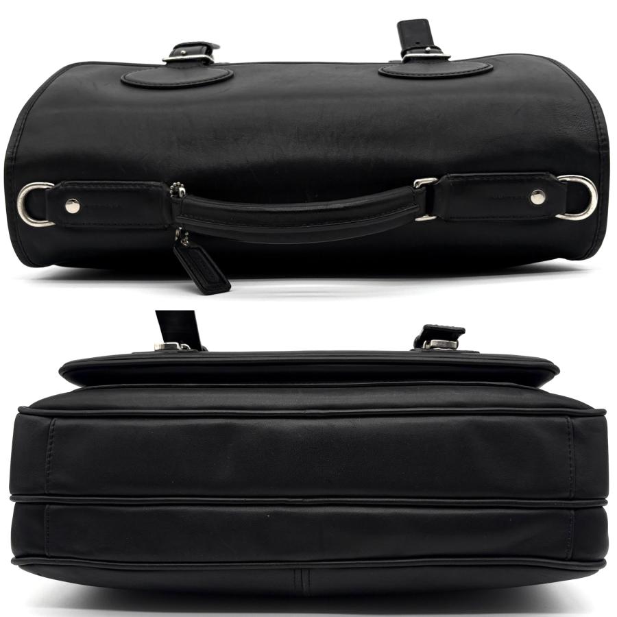 コーチ COACH ビジネスバッグ ブリーフケース 2way ショルダー レザー