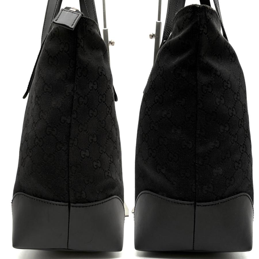 美品 グッチ GUCCI トートバッグ GG柄 GGキャンバス シェリーライン
