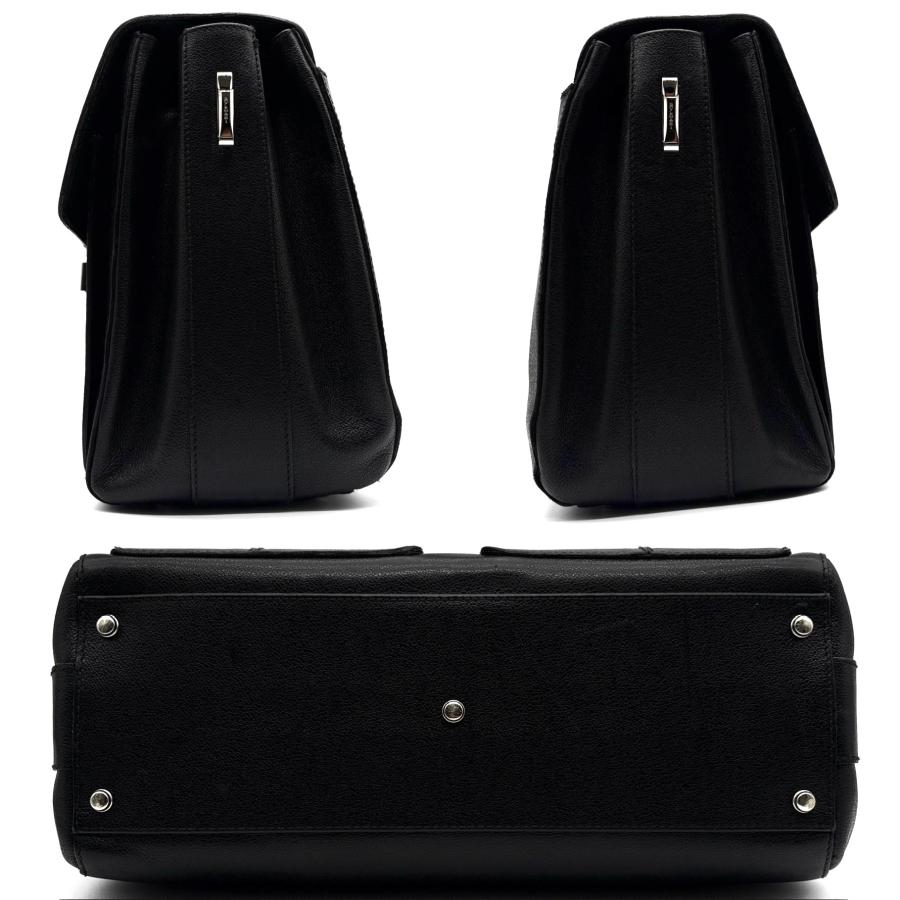 ブルガリ 2way ビジネスバッグ A4収納可能 オールレザー ブラック ブルガリ BVLGARI ビジネスバッグ ブリーフケース カバン 鞄 2way