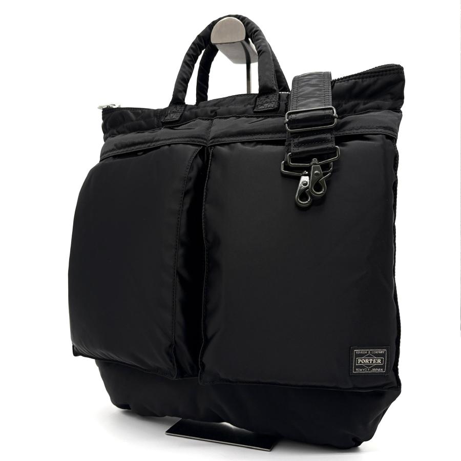PORTER タンカー 2WAYトートバッグ ブラック 日本製　ヘルメットバッグ ポーター PORTER タンカー 2way ヘルメット バッグ トート ショルダー