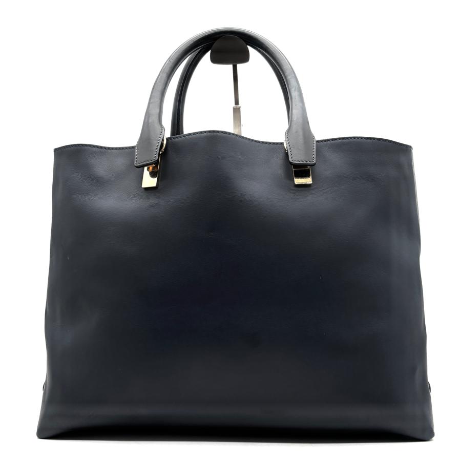 クロエ Chloe ベイリー トート バッグ バイカラー レザー チェーン A4