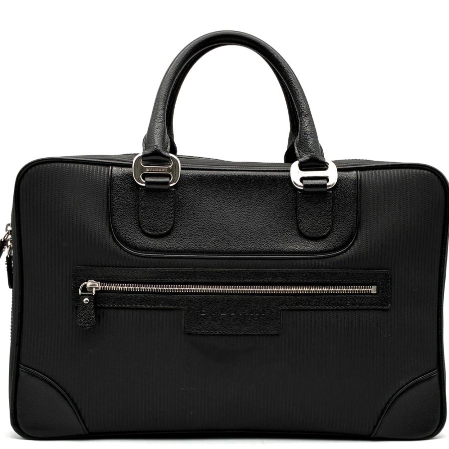 BVLGARI ブルガリ ミレリゲ ビジネスバッグ ボストンバッグ レザー 本