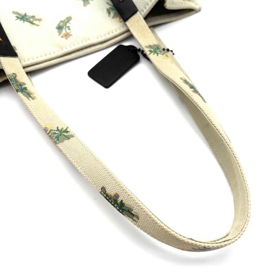 コーチ レキシー ウィズ トートバッグ キャンバス アイボリー COACH