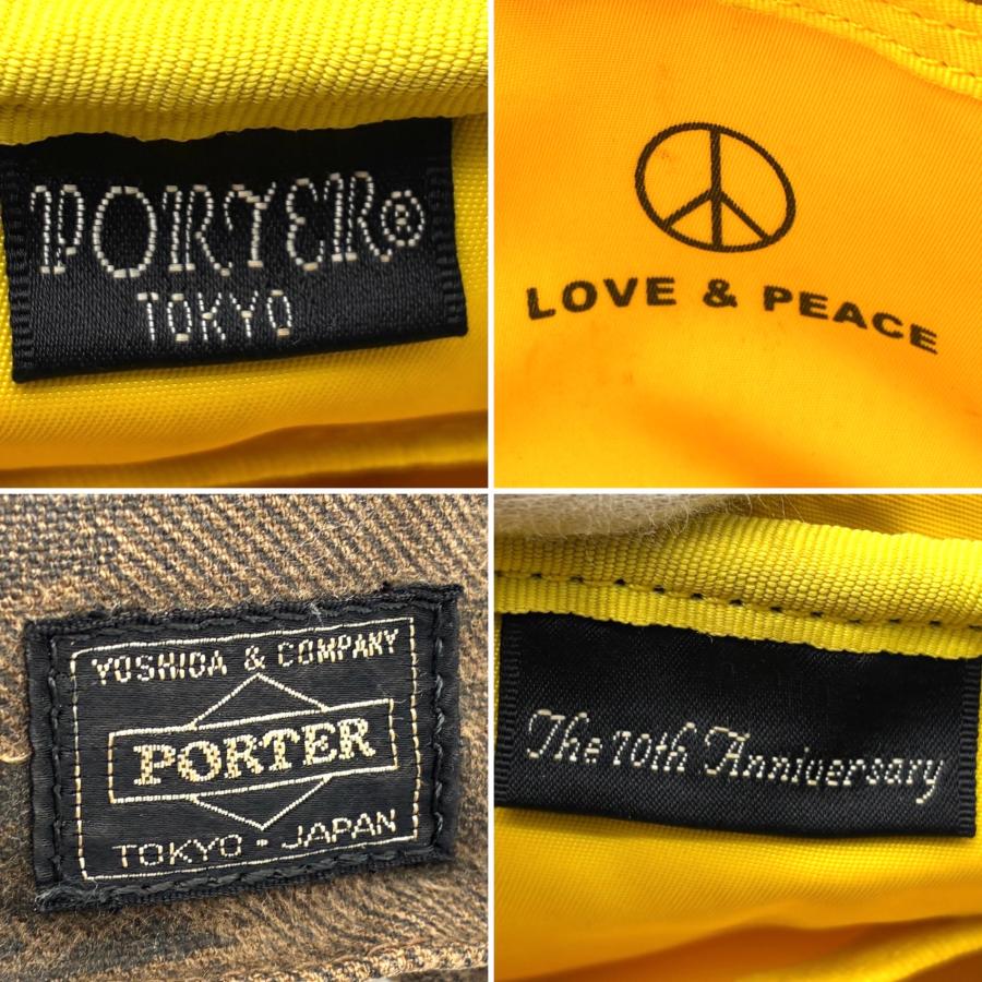美品　PORTER カモフラージュ ボディバッグ　30周年記念 70周年記念生産 PORTER ポーター 吉田カバン ボディバッグ ショルダー
