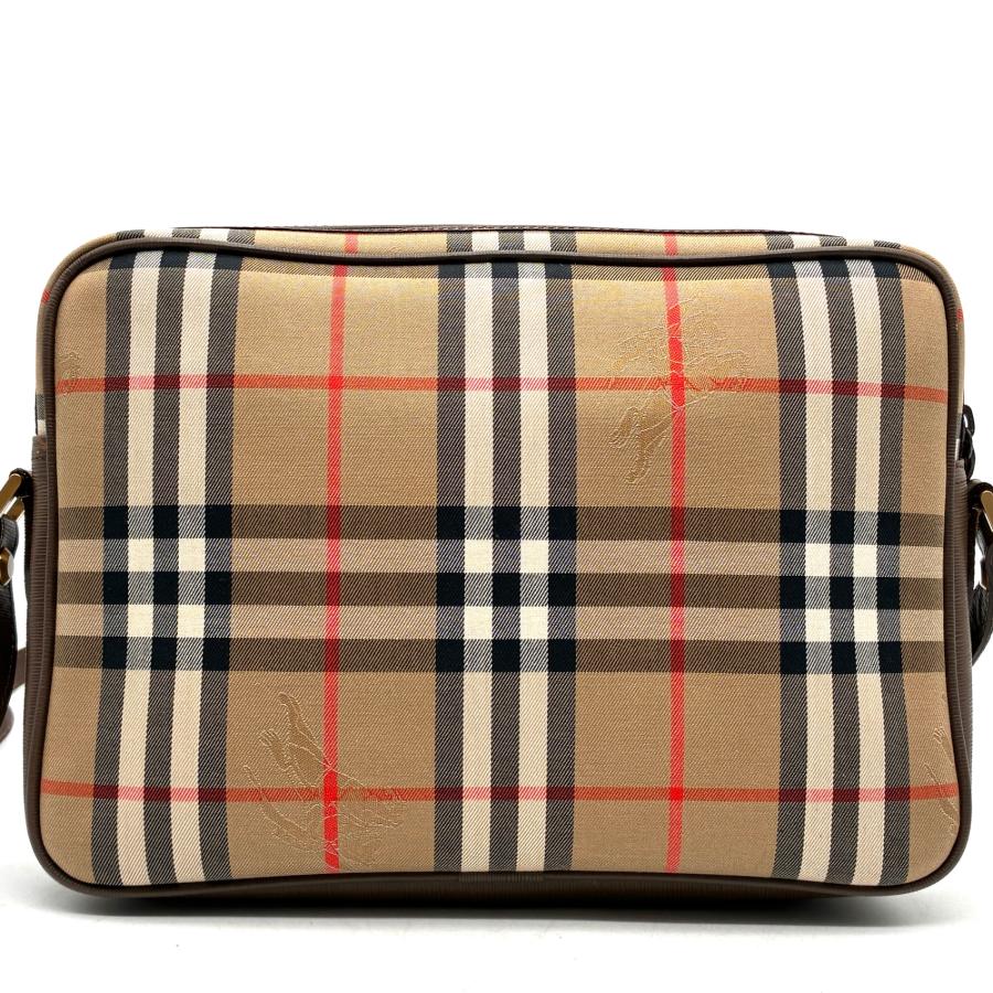 美品 廃盤 バーバリー BURBERRY ショルダーバッグ 斜め掛け ノバ