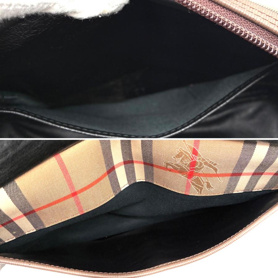 美品 廃盤 バーバリー BURBERRY ショルダーバッグ 斜め掛け ノバ