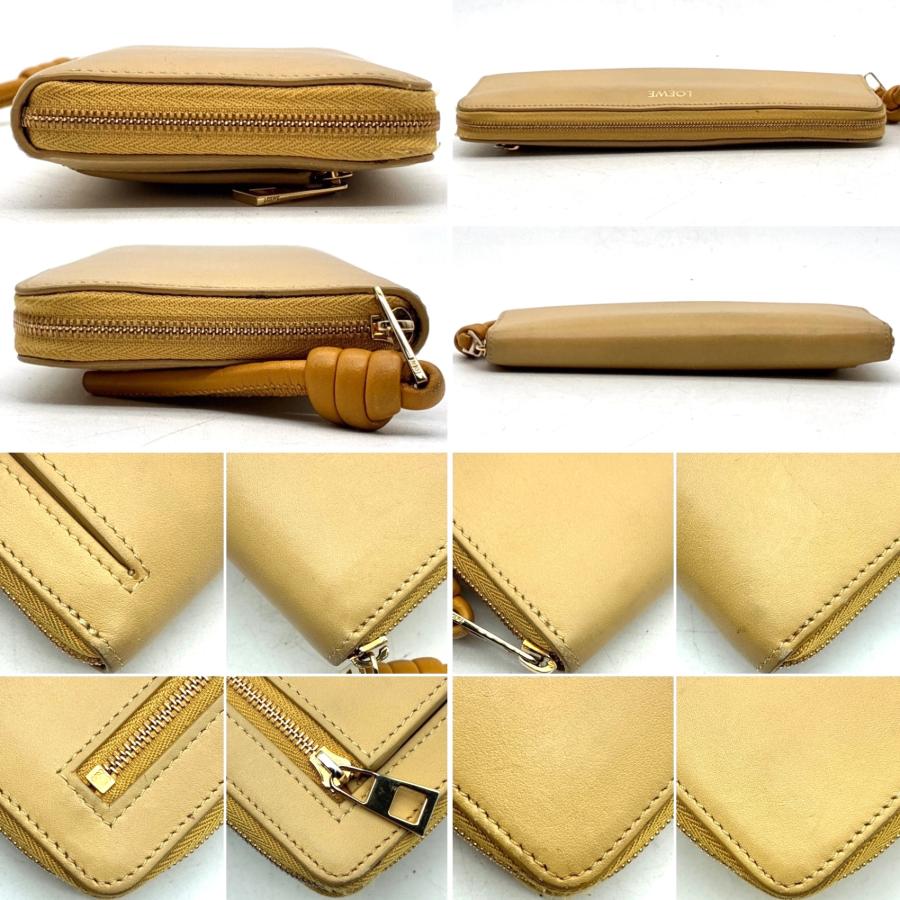 ロエベ LOEWE ノット ジップアラウンドウォレット 長財布 ラウンド