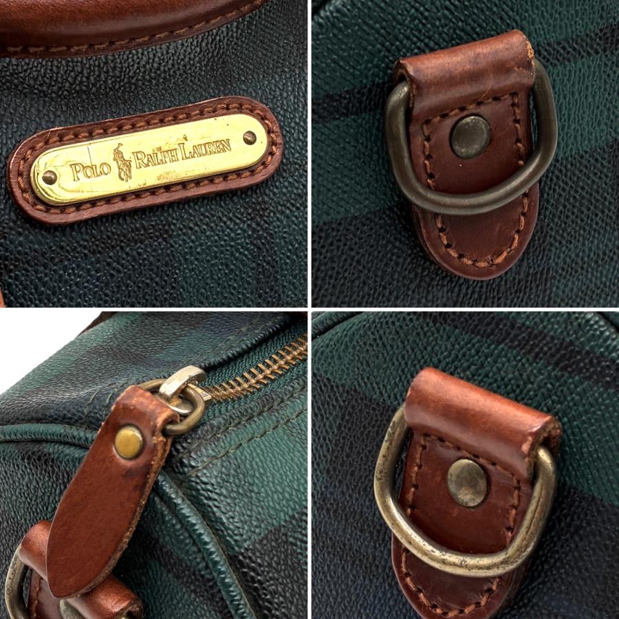 ポロラルフローレン Polo Ralph Lauren ブラックウォッチ ミニボストン