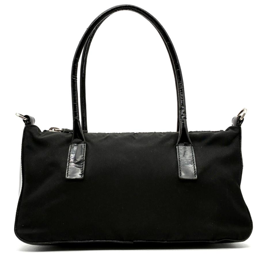 PRADA プラダ テスート エナメル ハンドバッグ ショルダーバッグ 2way 
