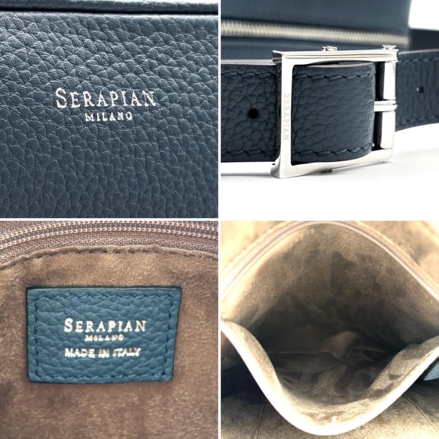 セラピアン SERAPIAN ショルダーバッグ フラット クロスボディ 
