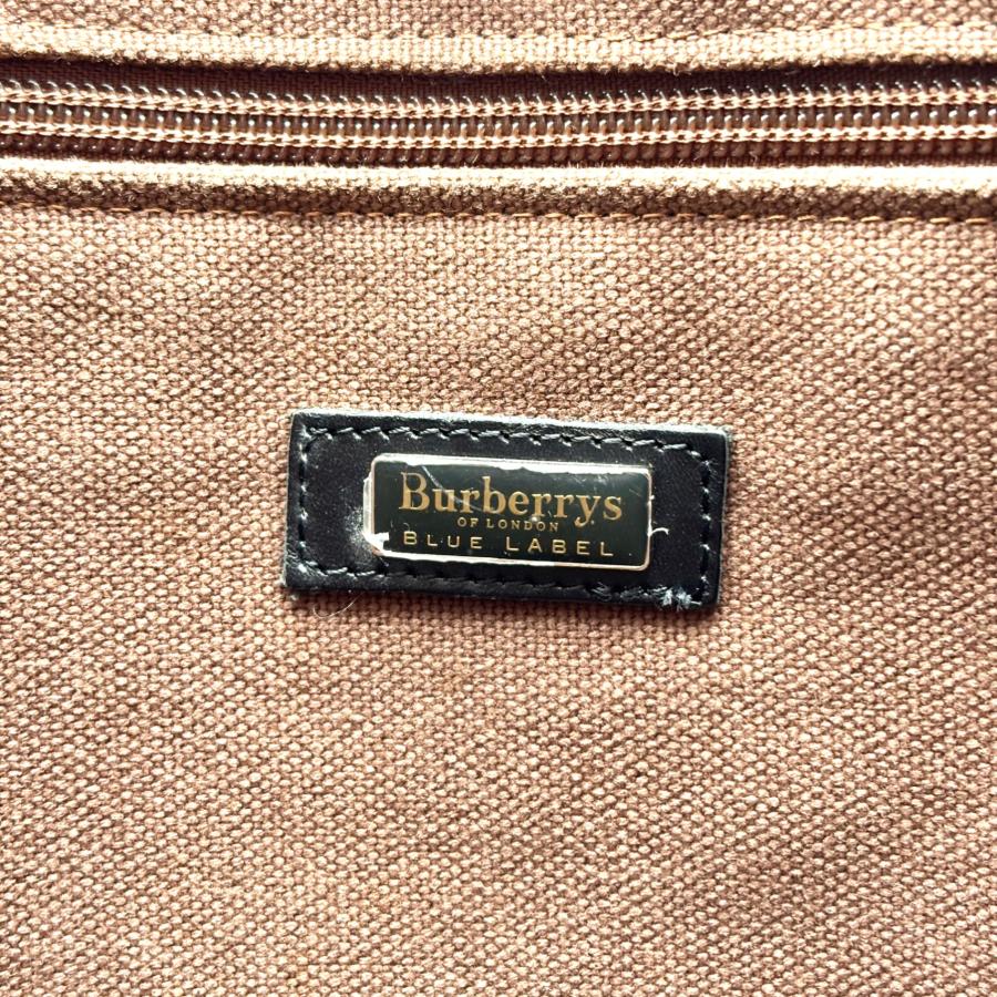 【希少】BURBERRY 肩がけ トートバッグ レザー ノバチェック ゴールド バーバリー BURBERRY ノバチェック トートバッグ ウール レザー