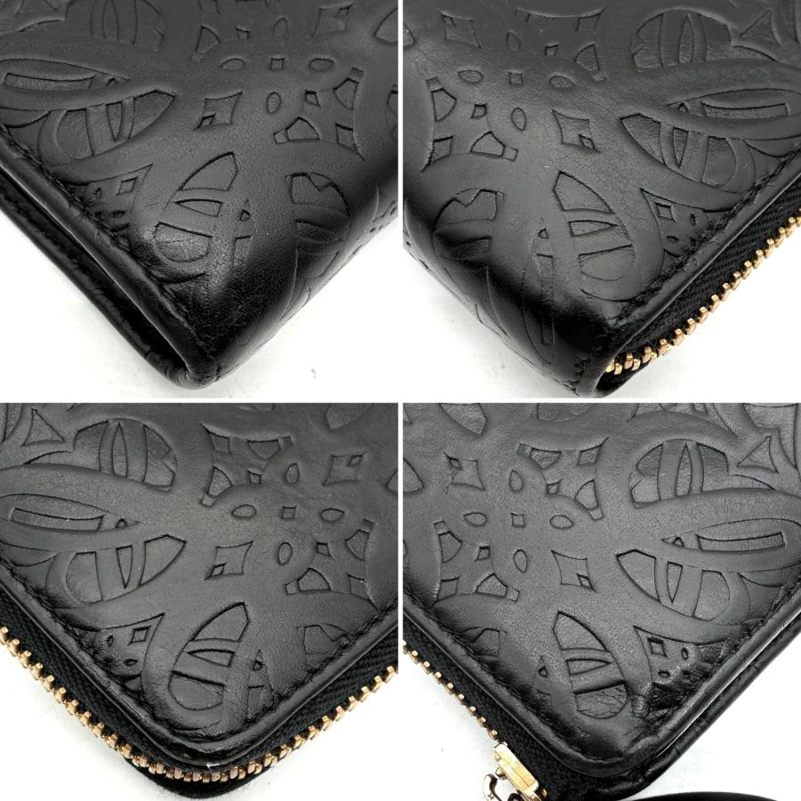 ロエベ LOEWE 長財布 ロングウォレット リピート アナグラム エンボス