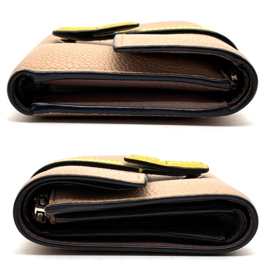 ロエベ LOEWE 三つ折り財布 バーティカルウォレット スモール