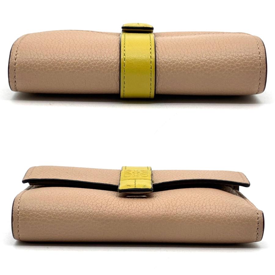 ロエベ LOEWE 三つ折り財布 バーティカルウォレット スモール