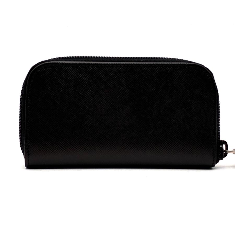 プラダ PRADA 三角ロゴ サフィアーノ ラウンドジップ コインケース