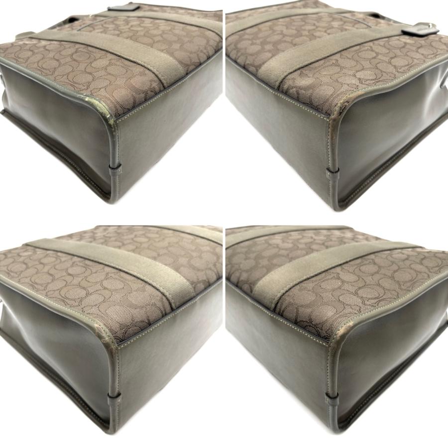 コーチ COACH スミス トートバッグ ハンドバッグ ショルダーバッグ 2way シグネチャー ジャカード カーキ 鞄 カバン 通勤 通学 ...