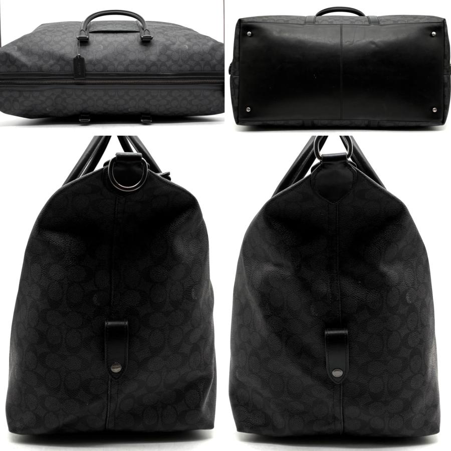 COACH シグネチャー ボストンバッグ 2way ブラック コーチ COACH シグネチャー 2way ボストンバッグ ショルダー ゴルフ