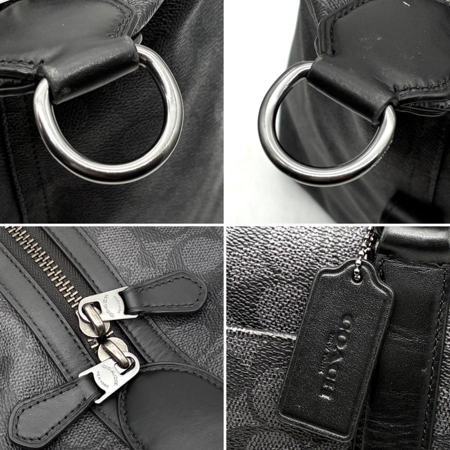 コーチ COACH シグネチャー 2way ボストンバッグ ショルダー ゴルフ