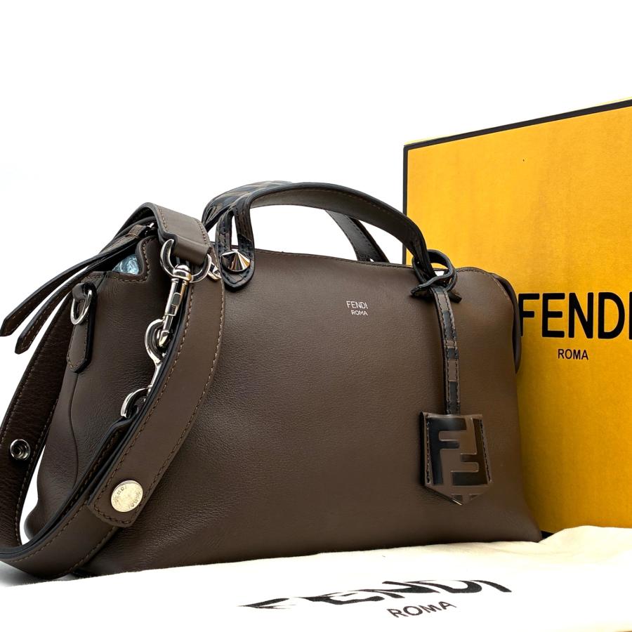 フェンディ FENDI バイザウェイ ミディアム ショルダーバッグ ズッカ