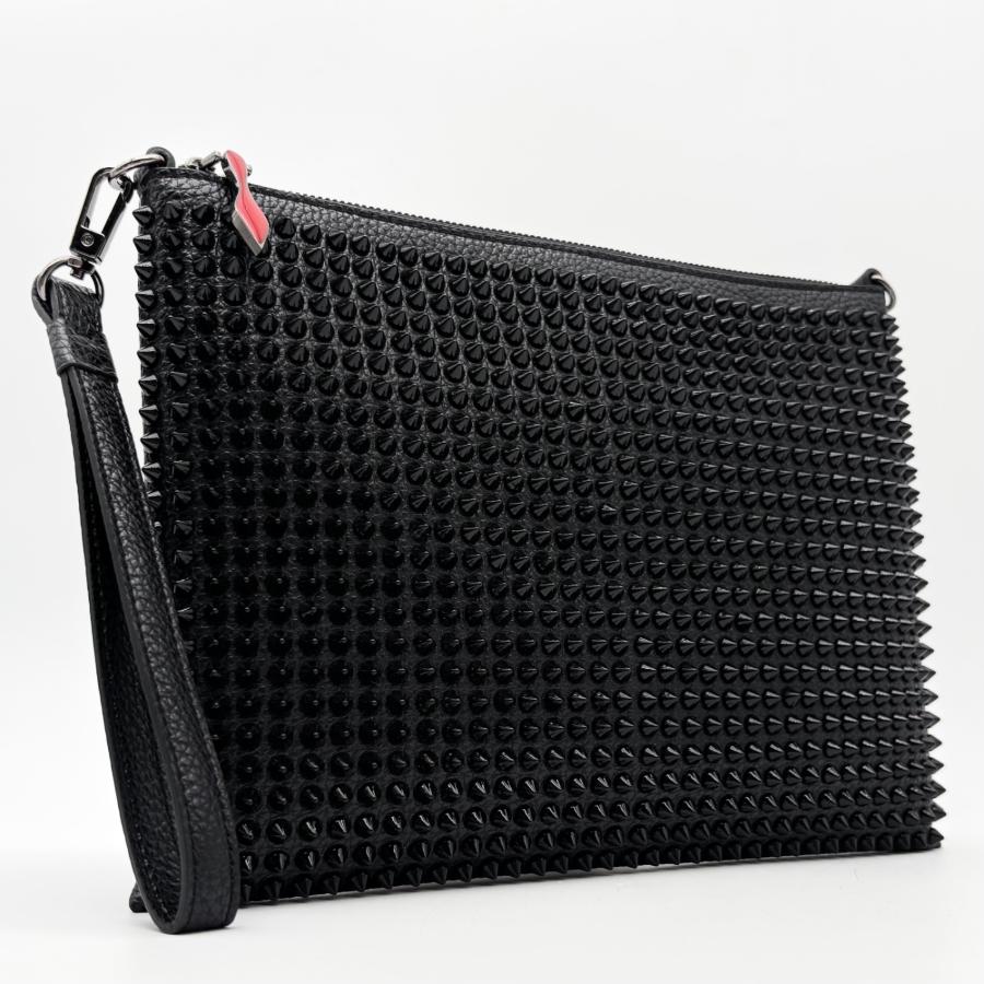 クリスチャンルブタン Christian Louboutin クラッチバッグ スパイク