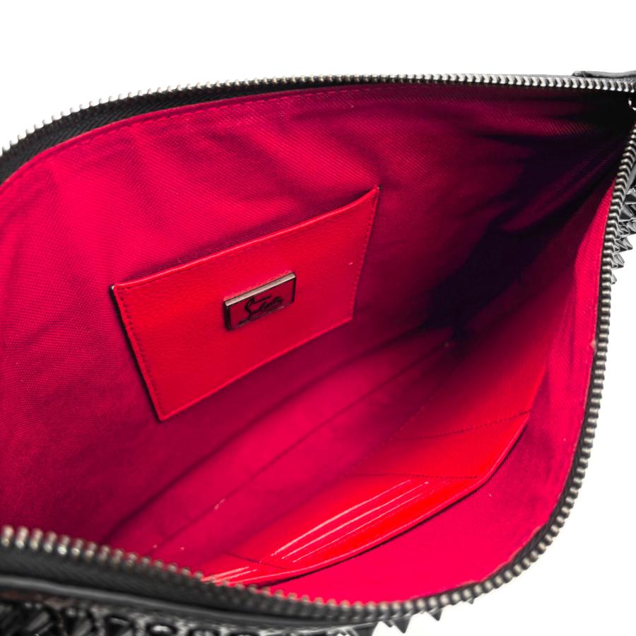 クリスチャンルブタン Christian Louboutin クラッチバッグ スパイク