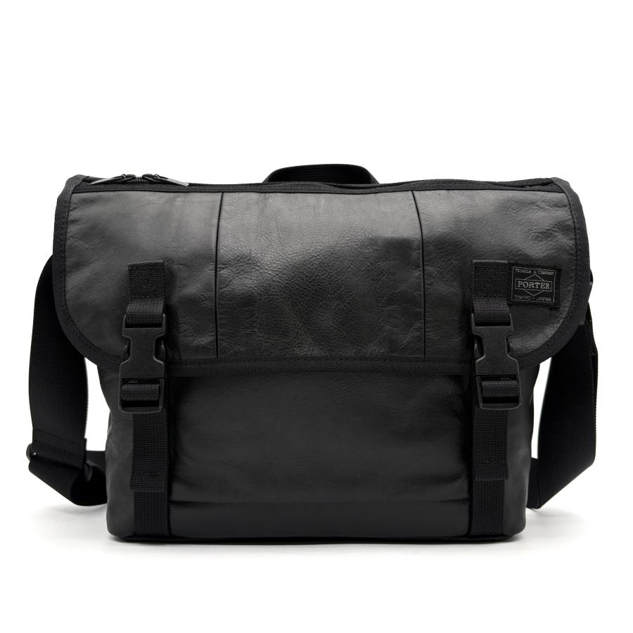 美品 ポーター PORTER アルーフ ALOOF メッセンジャーバッグ