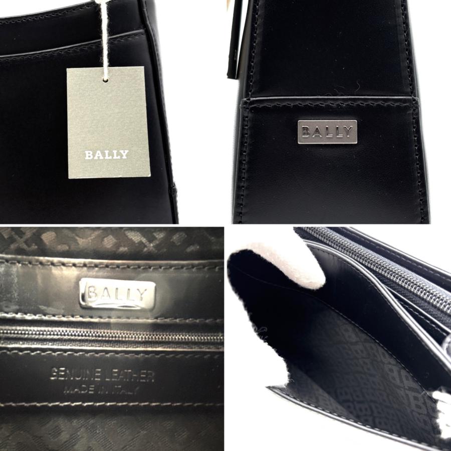 バリー BALLY ハンドバッグ フォーマル 冠婚葬祭 レザー ブラック 黒
