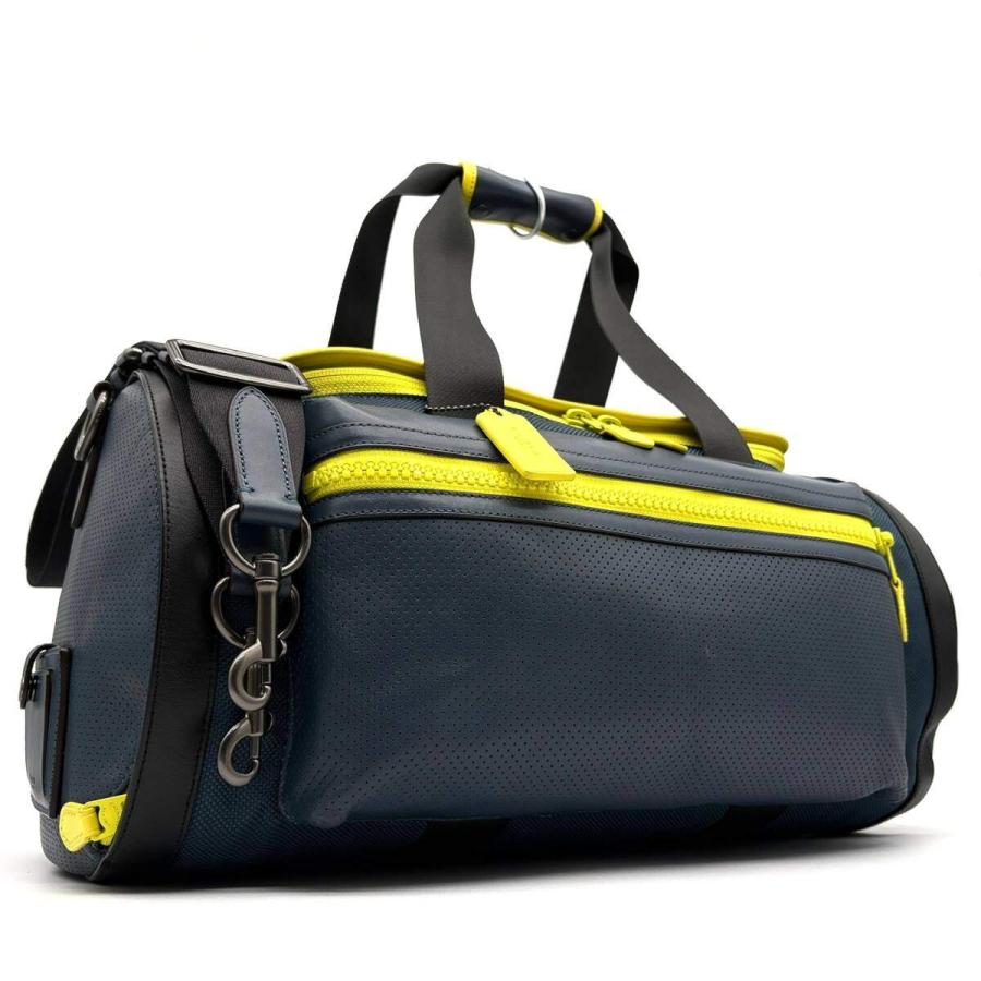 コーチ COACH 2way ボストンバッグ ゴルフバッグ パンチング レザー 本