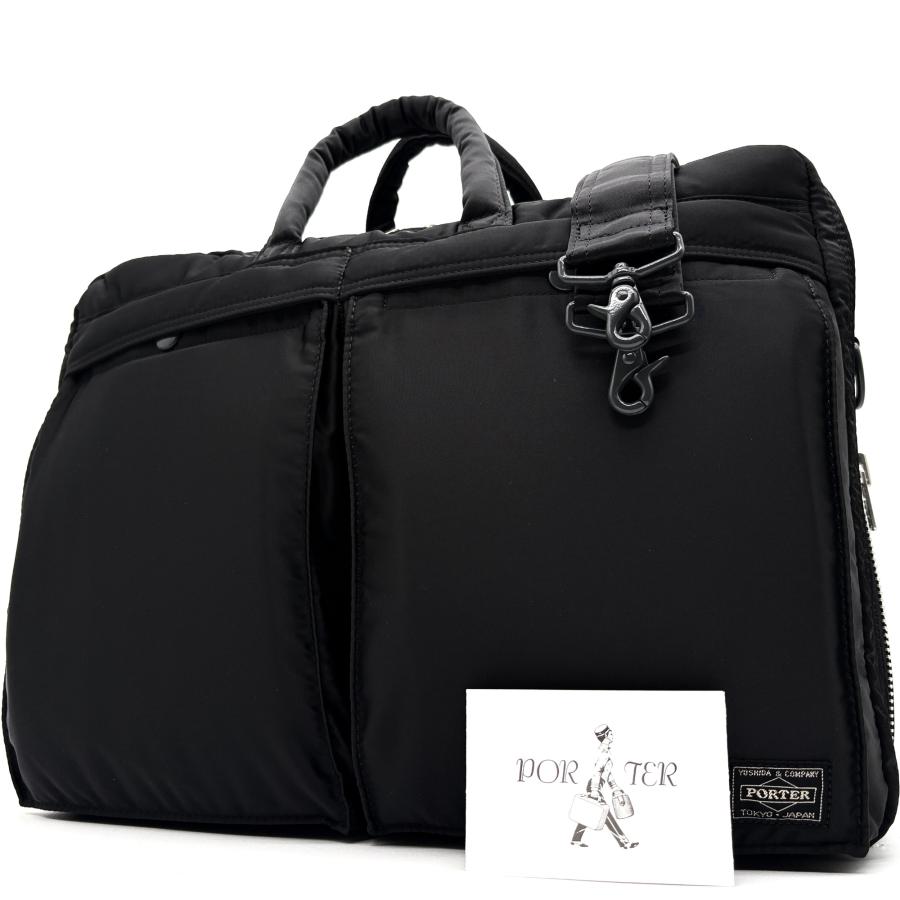PORTER ポーター タンカー ブリーフケース ブラック 2way A4 通勤 ポーター PORTER タンカー ブリーフケース 2way ビジネスバッグ 鞄