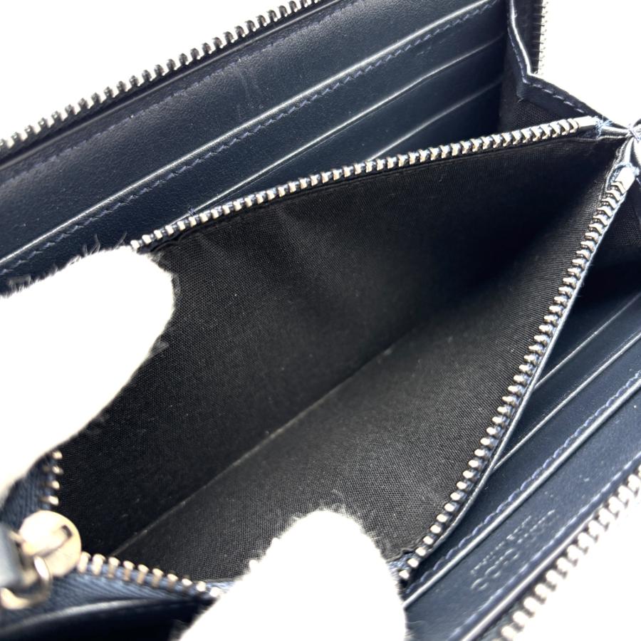 ジミーチュウ Jimmy Choo JCロゴ ラウンドファスナー 長財布 クロコ型