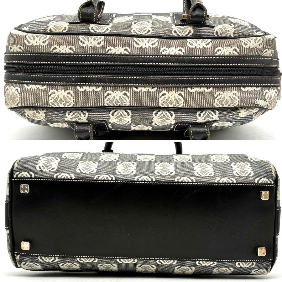 ロエベ LOEWE リピート アナグラム ハンド バッグ ミニボストン