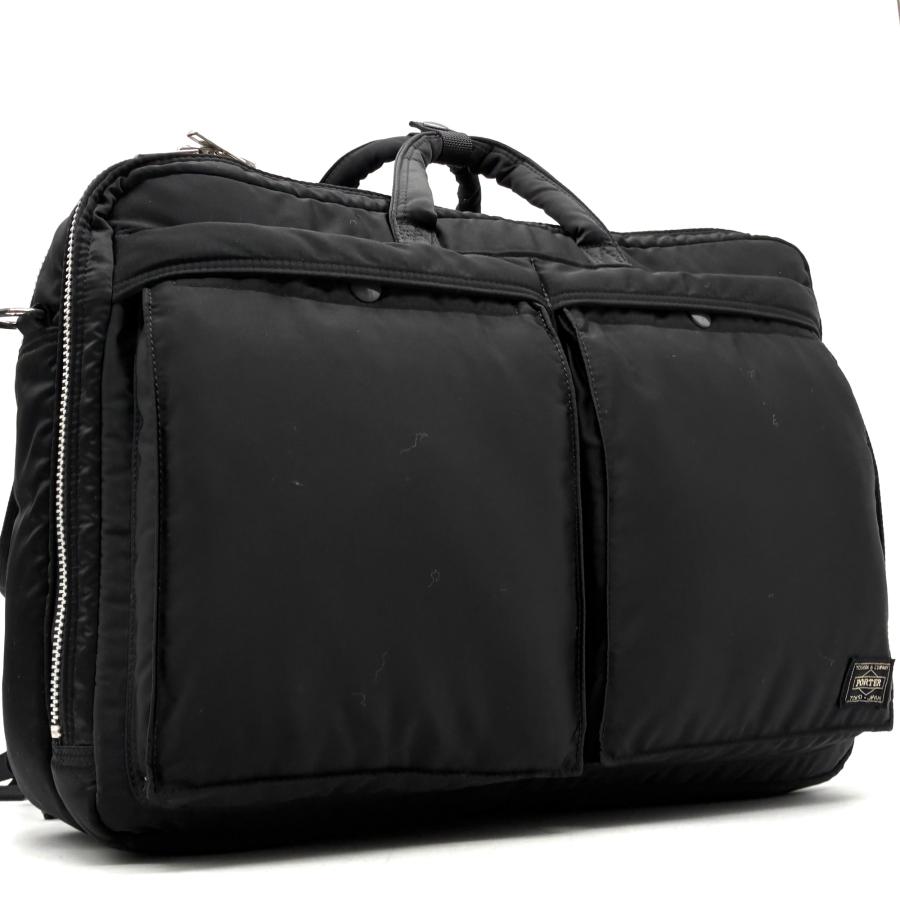 ポーター タンカー 3way ブリーフケース リュック 2層 黒 ナイロン 新型 ポーター PORTER タンカー 3way ビジネスバッグ ブリーフケース