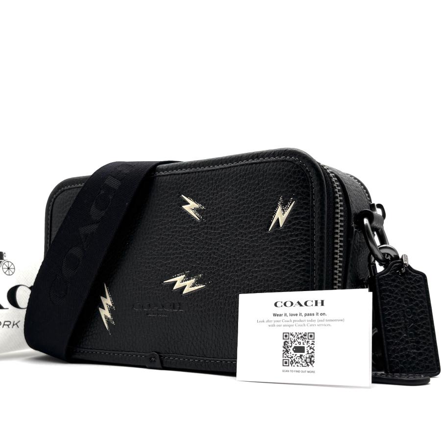 未使用保管品 コーチ COACH ワイアット ライトニングボルト ショルダー