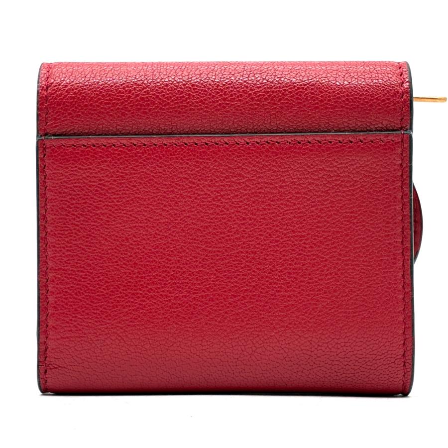 未使用保管品 クリスチャンディオール Dior サドル 三つ折り財布