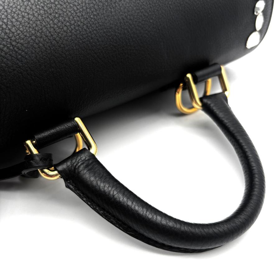 A.D.M.J. 2WAY ハンドバッグ ビジュー装飾 A.D.M.J エーディーエムジェー 2way ショルダーバッグ ハンドバッグ