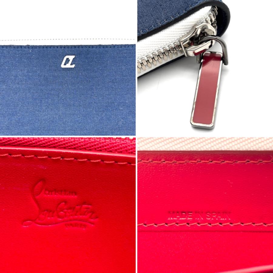クリスチャンルブタン Christian Louboutin ラウンドファスナー 長財布