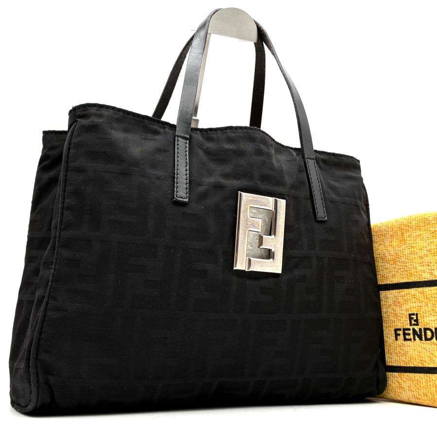 FENDI フェンディ ズッカ マンマバケット トートバッグ ハンドバッグ