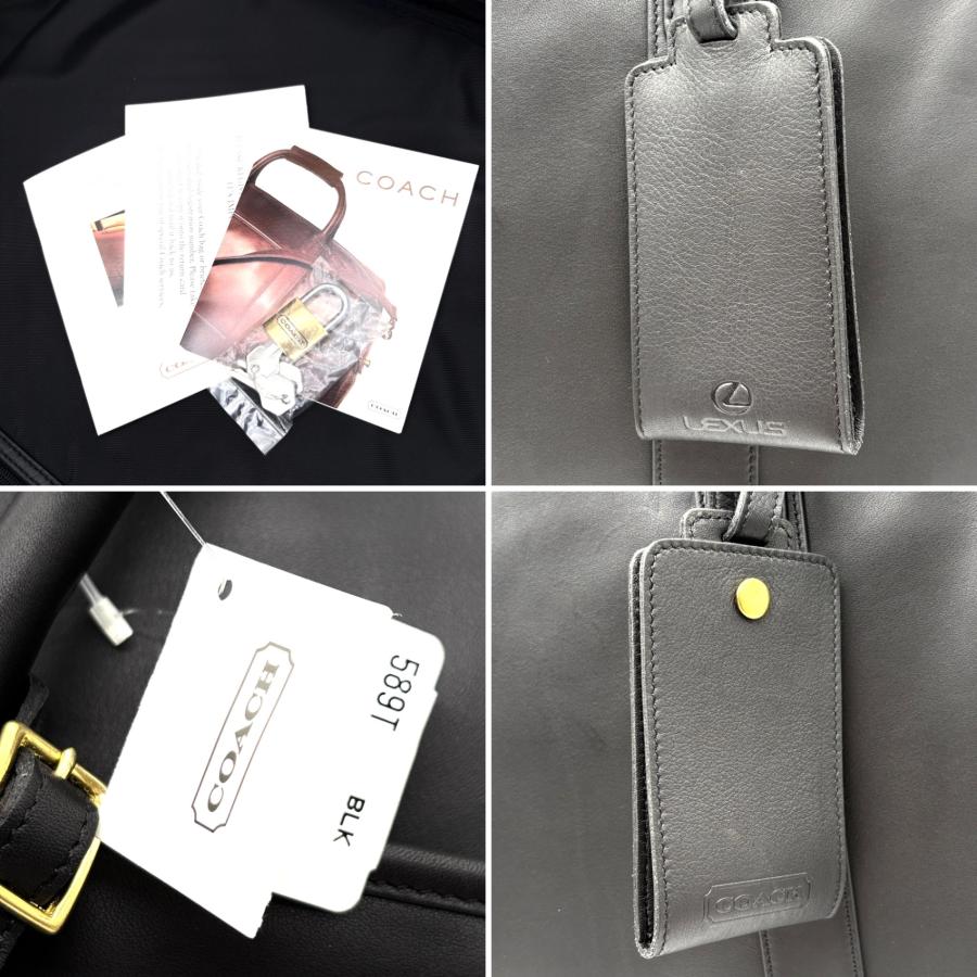 未使用 タグ付 限定 コーチ COACH レクサス コラボ ガーメントバッグ