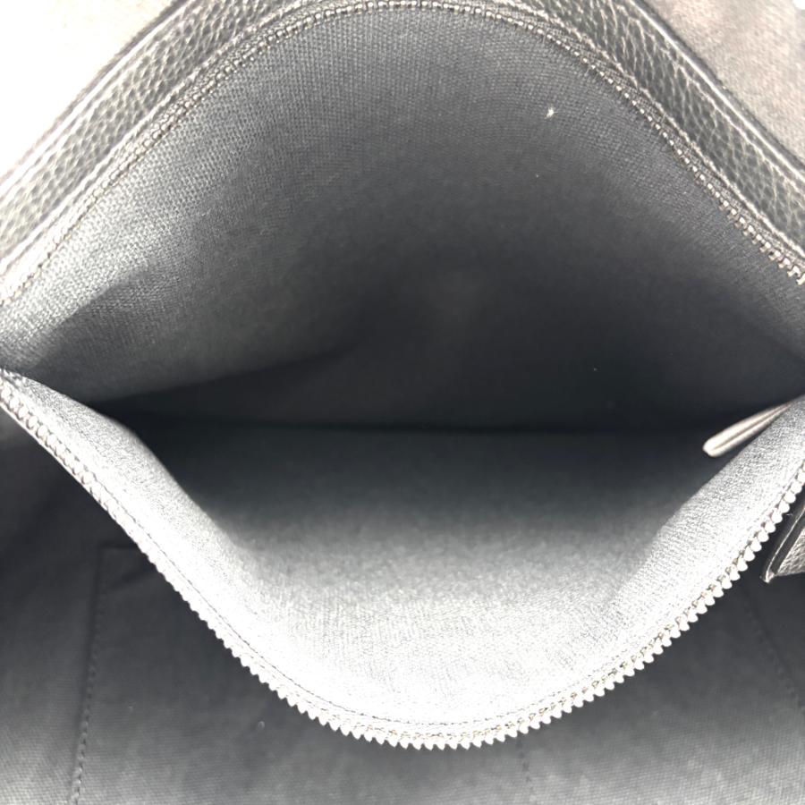 JIMMY CHOO ジミーチュウ サヴィル トートバッグ ビジネスバッグ レザー 黒 ロゴ スタースタッズ 肩掛け A4可 未使用に近いの画像
