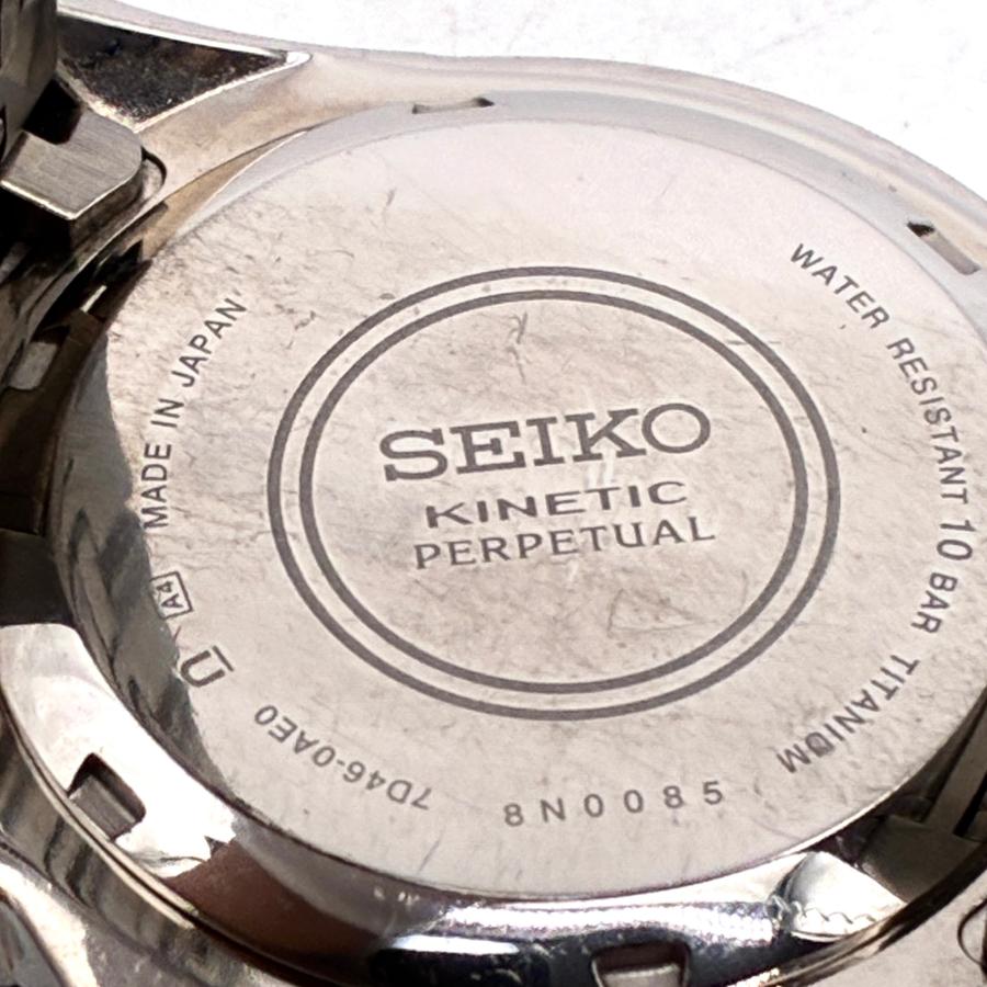 SEIKO セイコー キネティック パーペチュアルカレンダー 7D46-0AE0