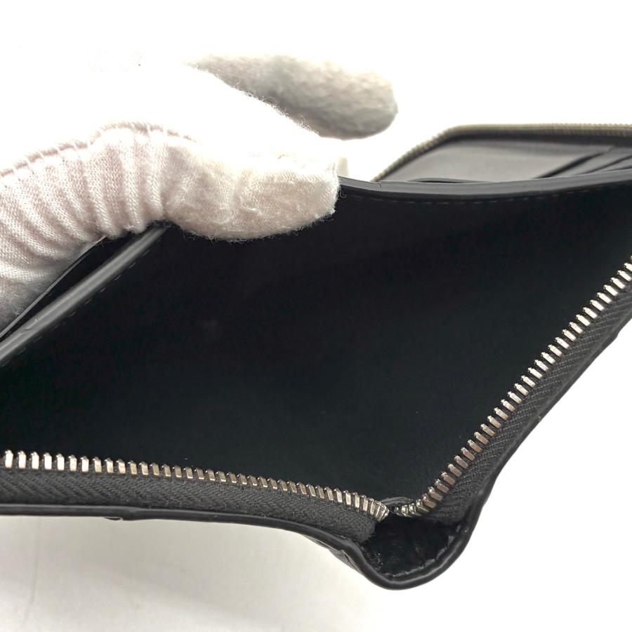 ボッテガヴェネタ BOTTEGA VENETA マキシイントレ 二つ折り財布