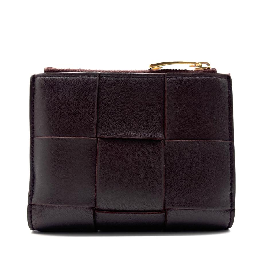 ボッテガヴェネタ BOTTEGA VENETA カセット 二つ折り財布 マキシ