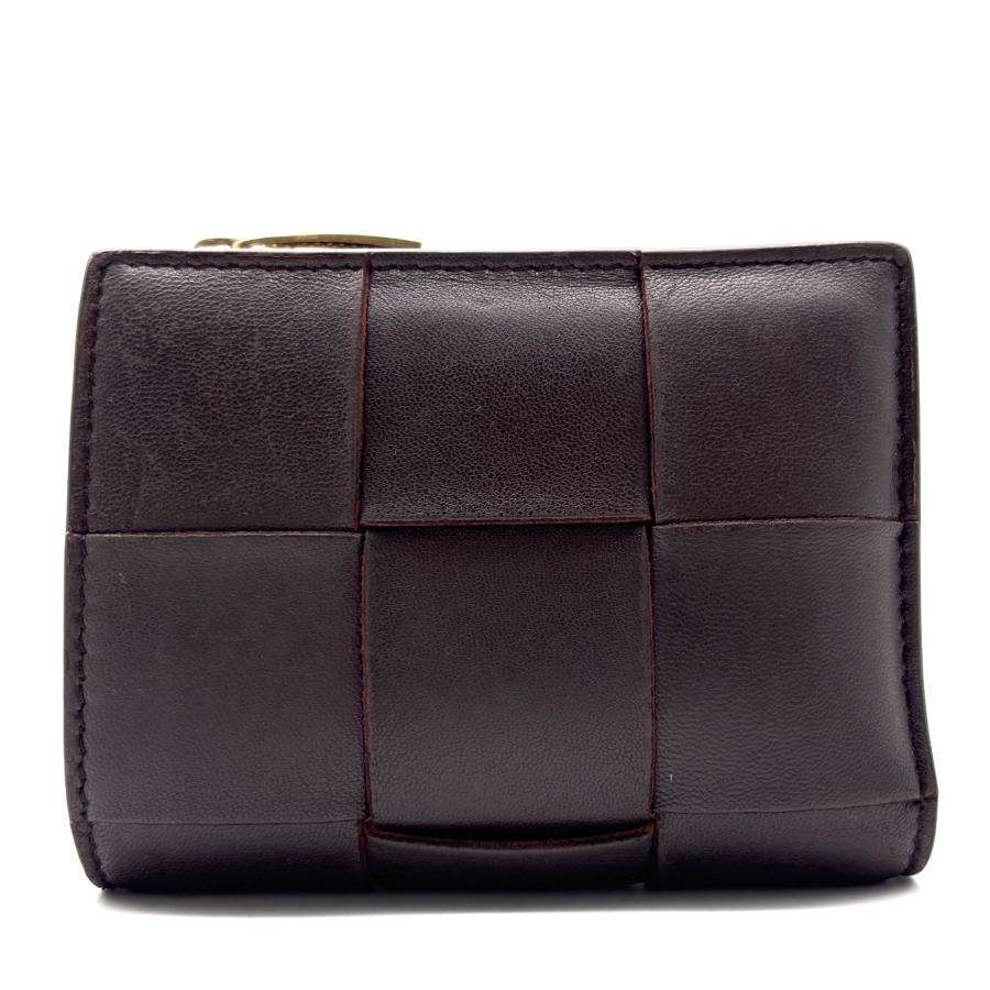 ボッテガヴェネタ BOTTEGA VENETA カセット 二つ折り財布 マキシ