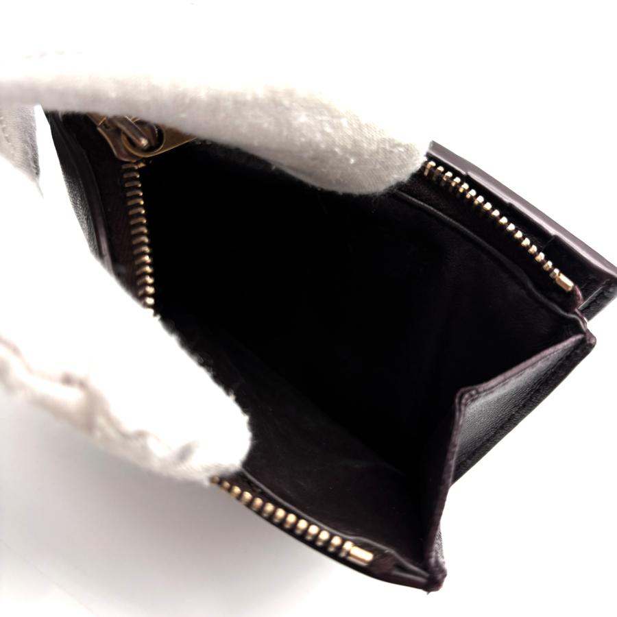 ボッテガヴェネタ BOTTEGA VENETA カセット 二つ折り財布 マキシ