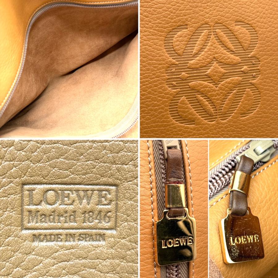LOEWE ロエベ アマソナ50 アナグラムレザー ボストンバッグ ロエベ LOEWE アマソナ アナグラム ボストンバッグ トートバッグ