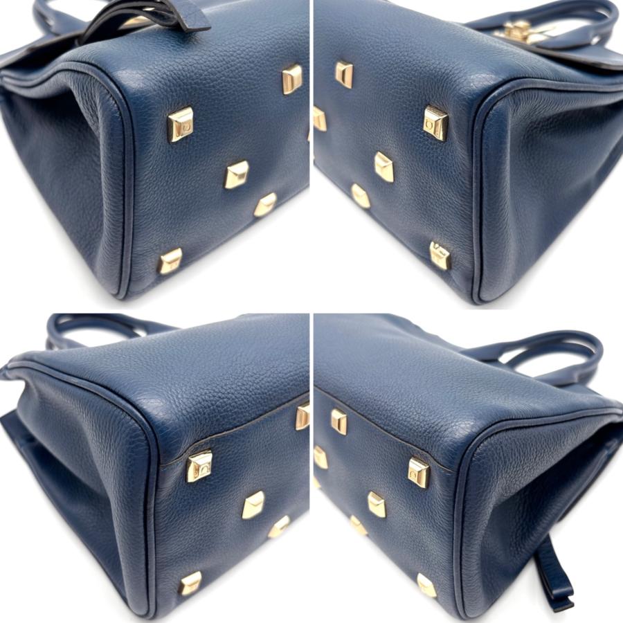 極美品 フェラガモ FERRAGAMO スタジオバッグ ガンチーニ 2way 