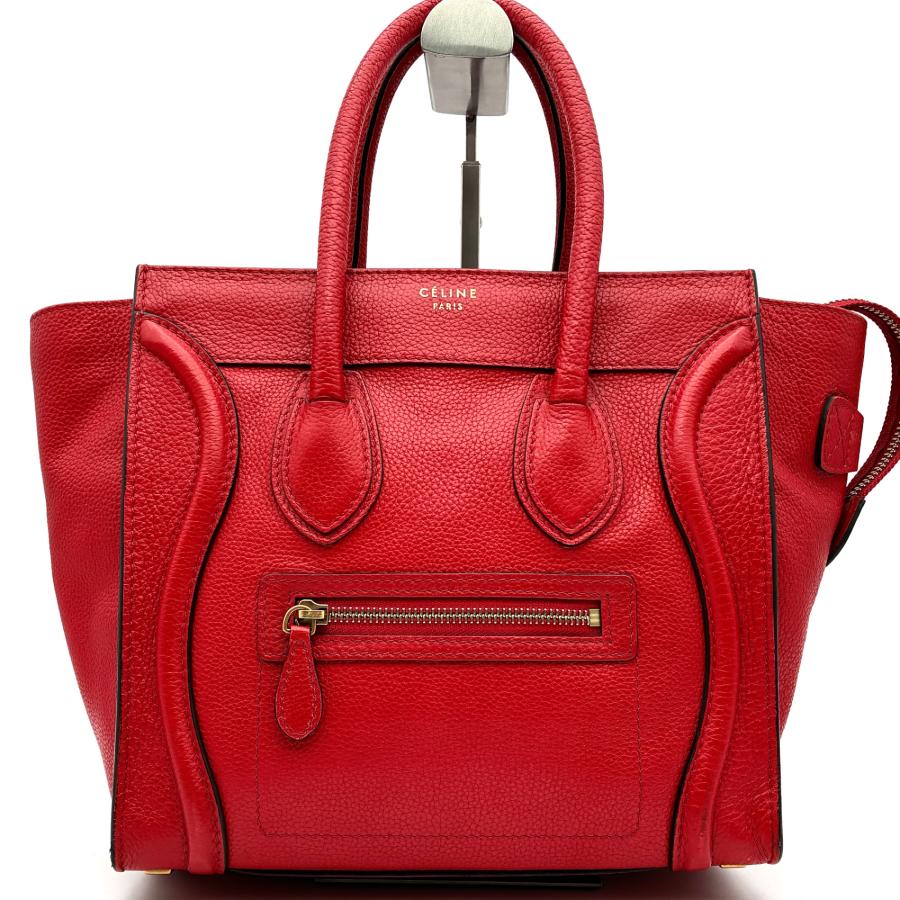 CELINE セリーヌ ラゲージ マイクロ ショッパートート レディース