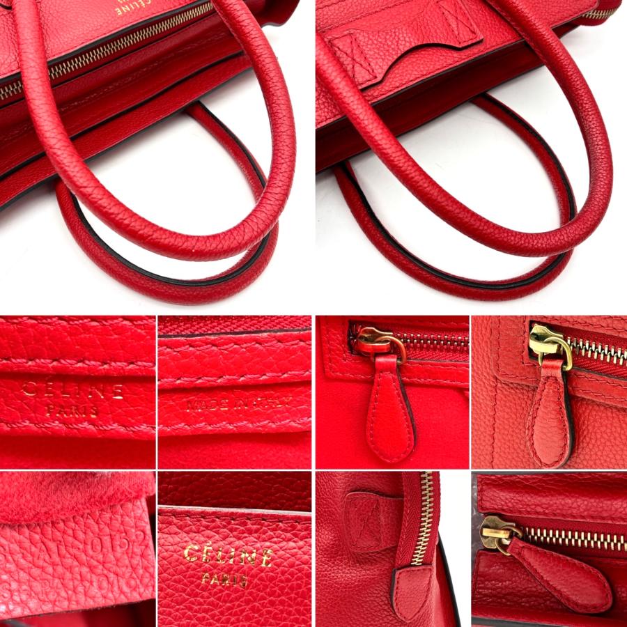 CELINE セリーヌ ラゲージ マイクロ ショッパートート レディース