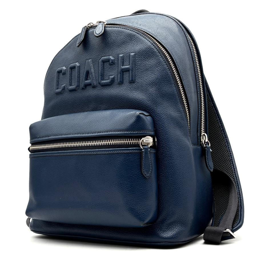 COACH リュック　バックパック　美品 美品 コーチ COACH リュックサック バックパック 型押しロゴ A4 大容量